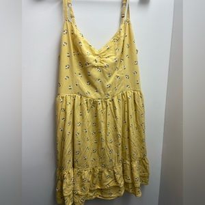 Yellow hollister Sun dress
